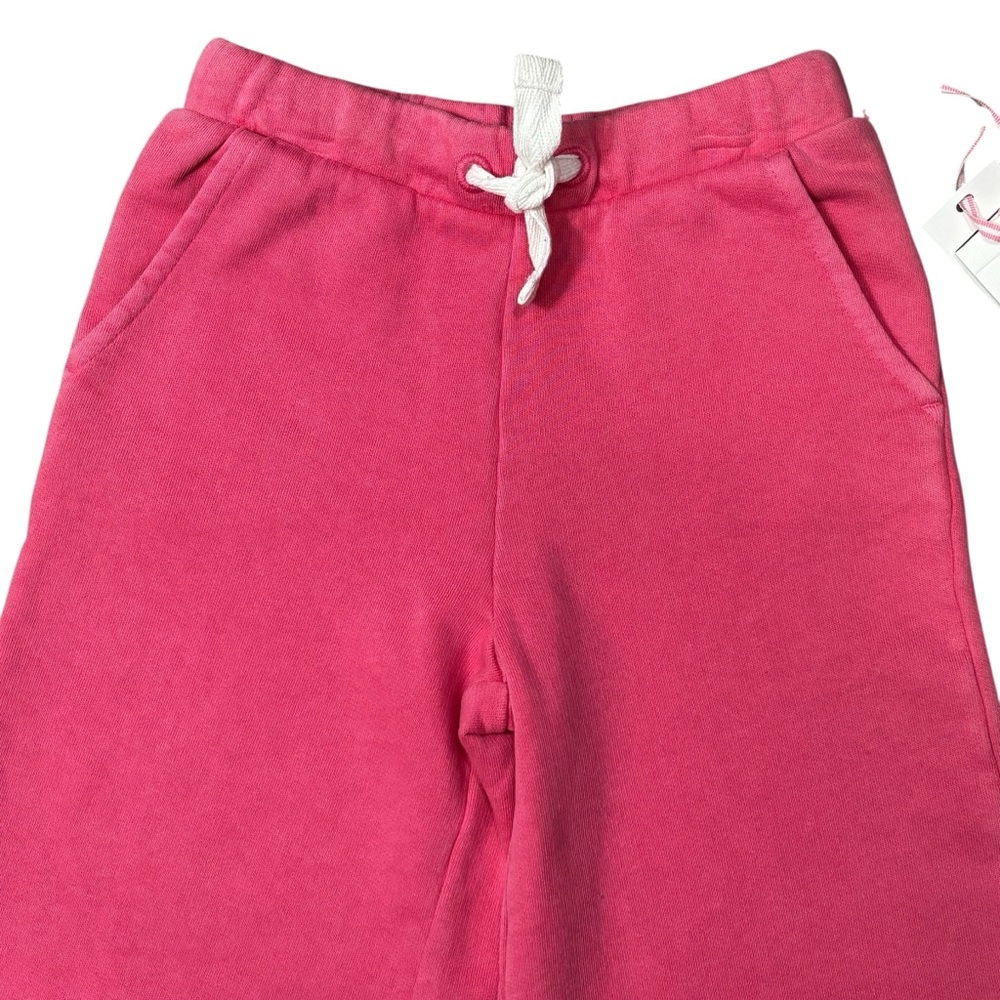 Vineyard Vines Pink French Terry Wide Leg Pants - size‎ 5 NEW - Picture 3 of 6